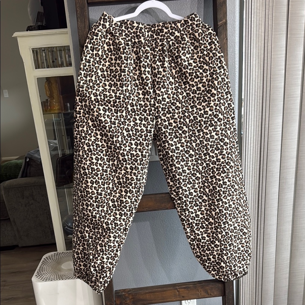 Leopard Print Pants